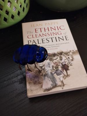 Buggie tempts me with a copy of The Ethnic Cleansing of Palestine Buggie tempts me with a copy of The Ethnic Cleansing of Palestine