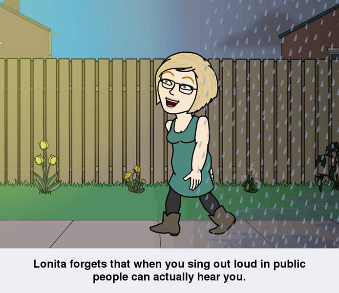 Lonita cartoon